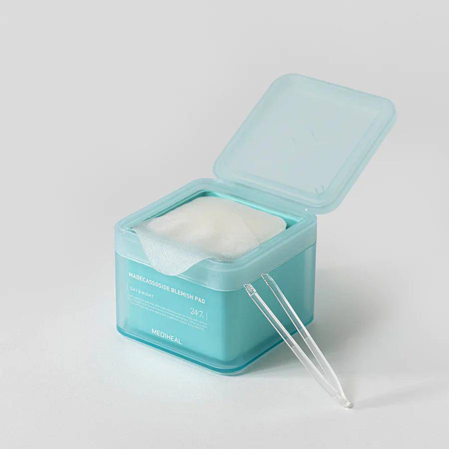 MEDIHEAL Madecassoside Blemish Pad 100pcs - BelluBeauty