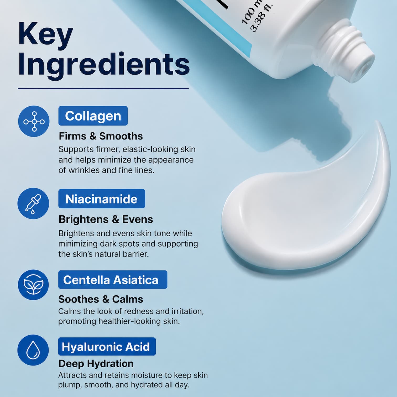 NIDA Youthful Formula Ultimate Moisturizing Cream 100ml - BelluBeauty