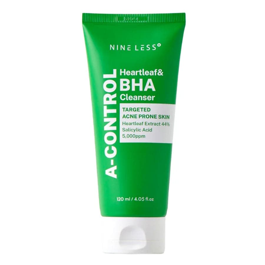 NINELESS A-Control Heartleaf & BHA Cleanser 120ml - bellubeauty