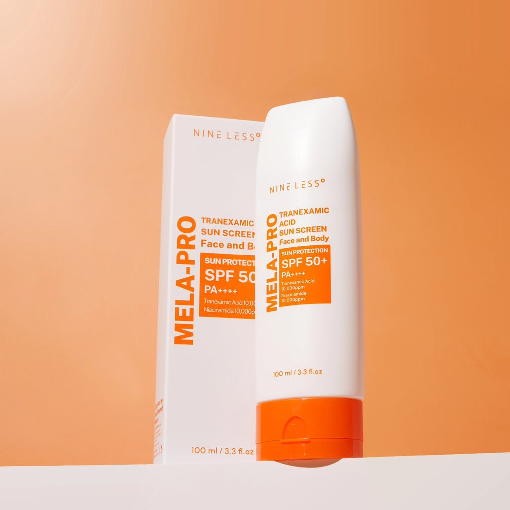 NINELESS Mela-Pro Tranexamic Acid Sun Screen 100ml - bellubeauty