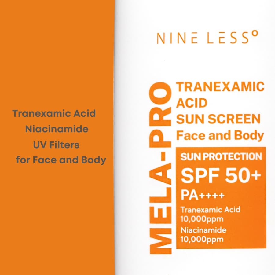 NINELESS Mela-Pro Tranexamic Acid Sun Screen 100ml - bellubeauty