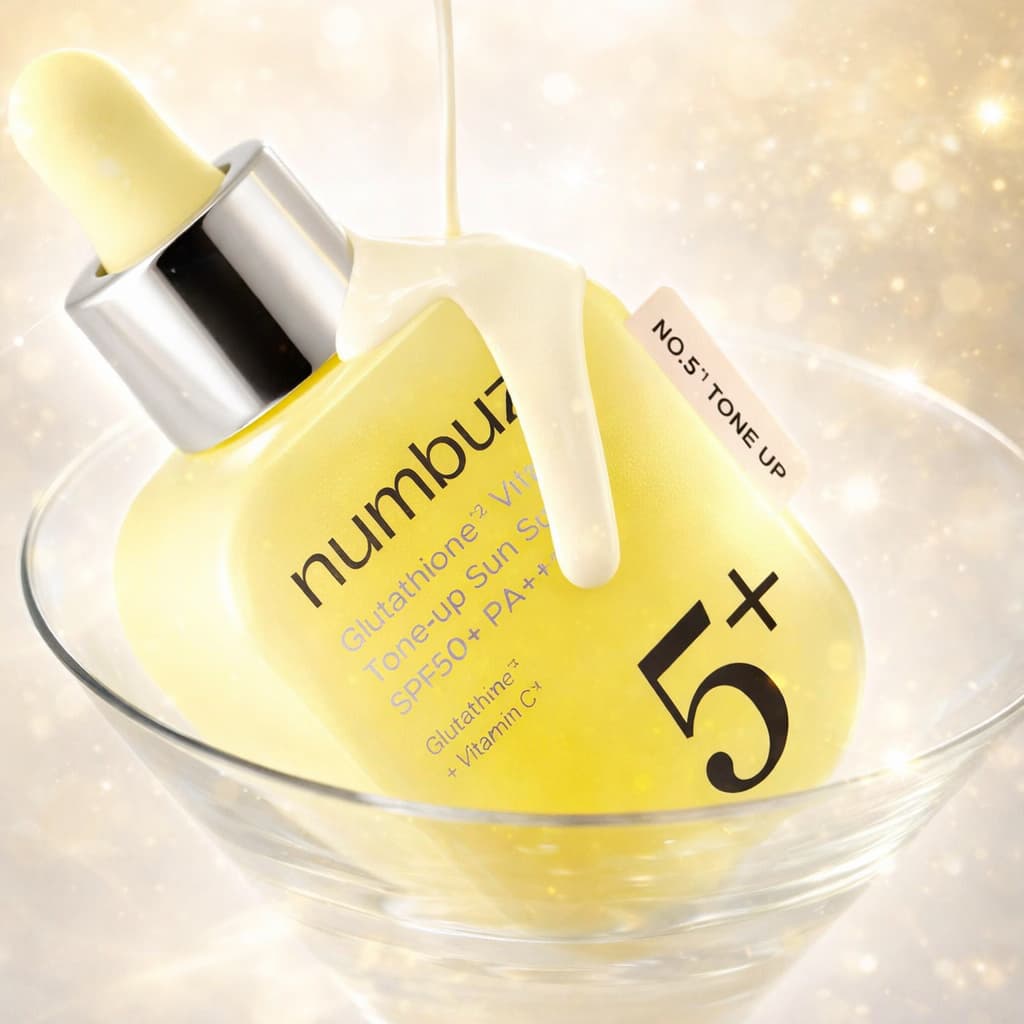 NUMBUZIN Glutathione Vitamin Tone-Up Sun Serum 30ml - BelluBeauty