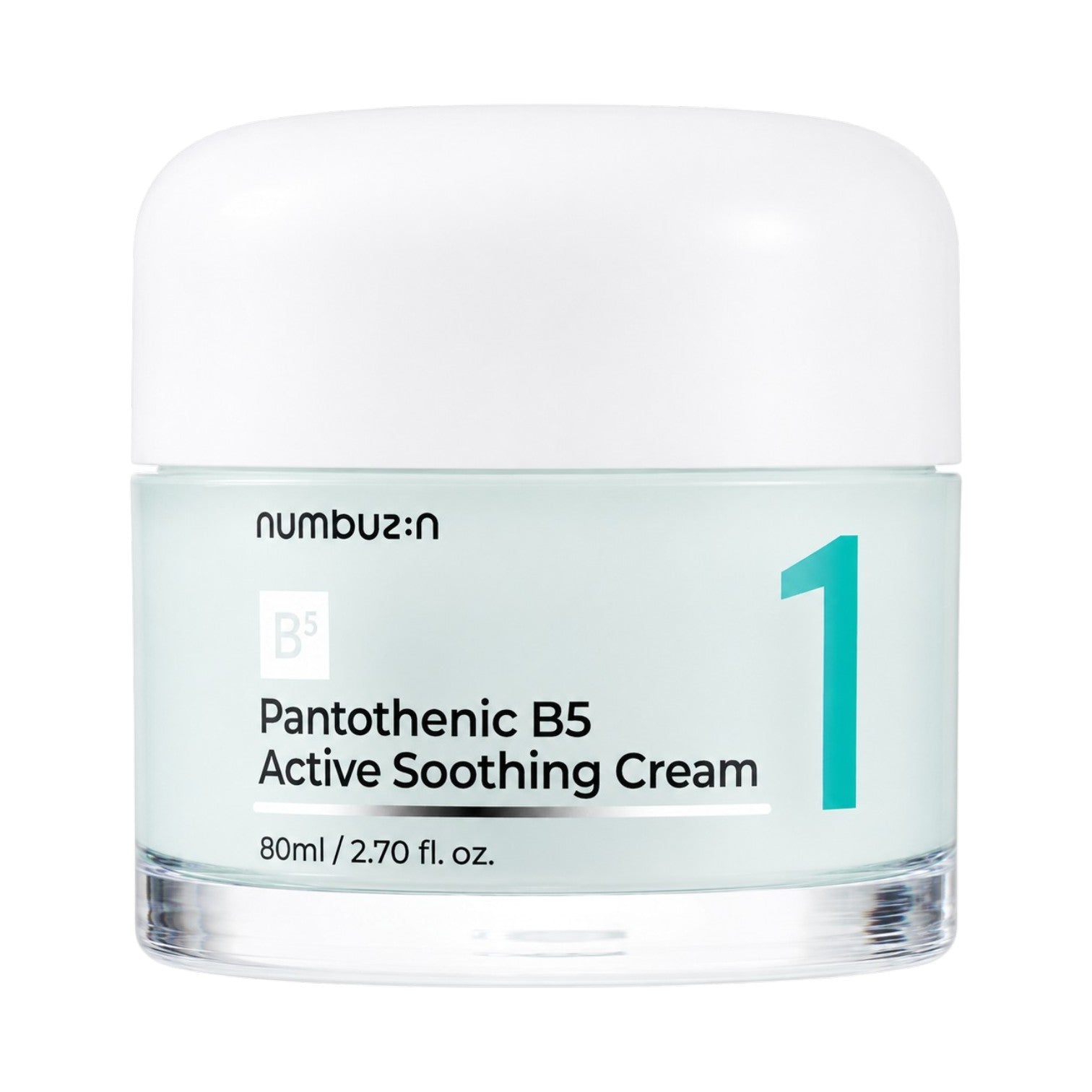 NUMBUZIN No.1 Pantothenic B5 Active Soothing Cream 80ml - BelluBeauty