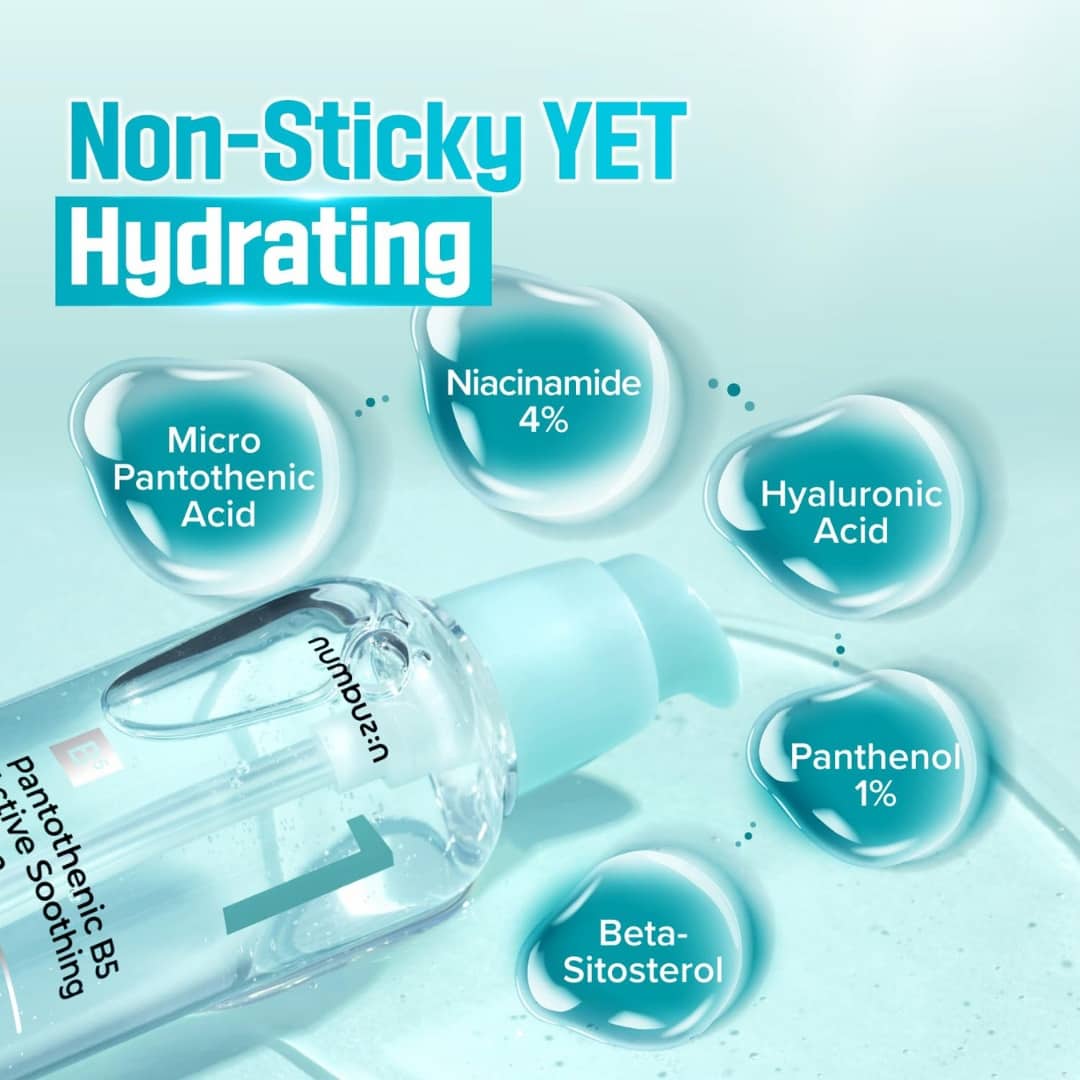 NUMBUZIN No.1 Pantothenic B5 Active Soothing Serum 50ml - BelluBeauty