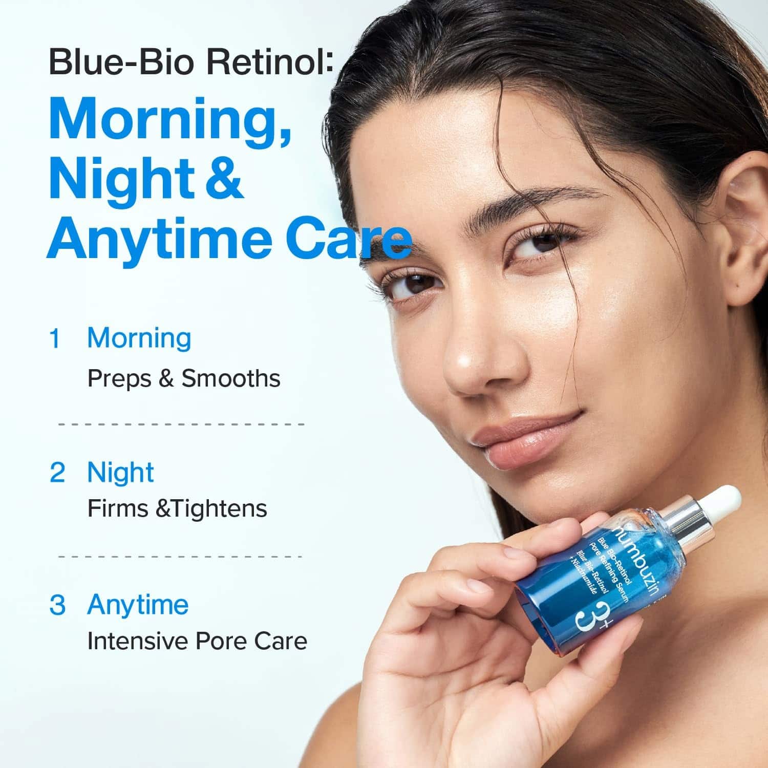 NUMBUZIN No.3 Blue Bio-Retinol Pore Refining Serum 30ml - BelluBeauty
