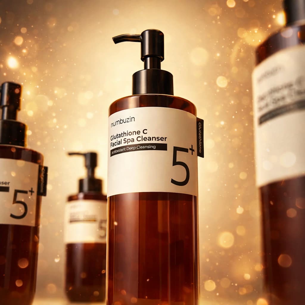 NUMBUZIN No.5+ Glutathione C Facial Spa Cleanser 200ml - BelluBeauty