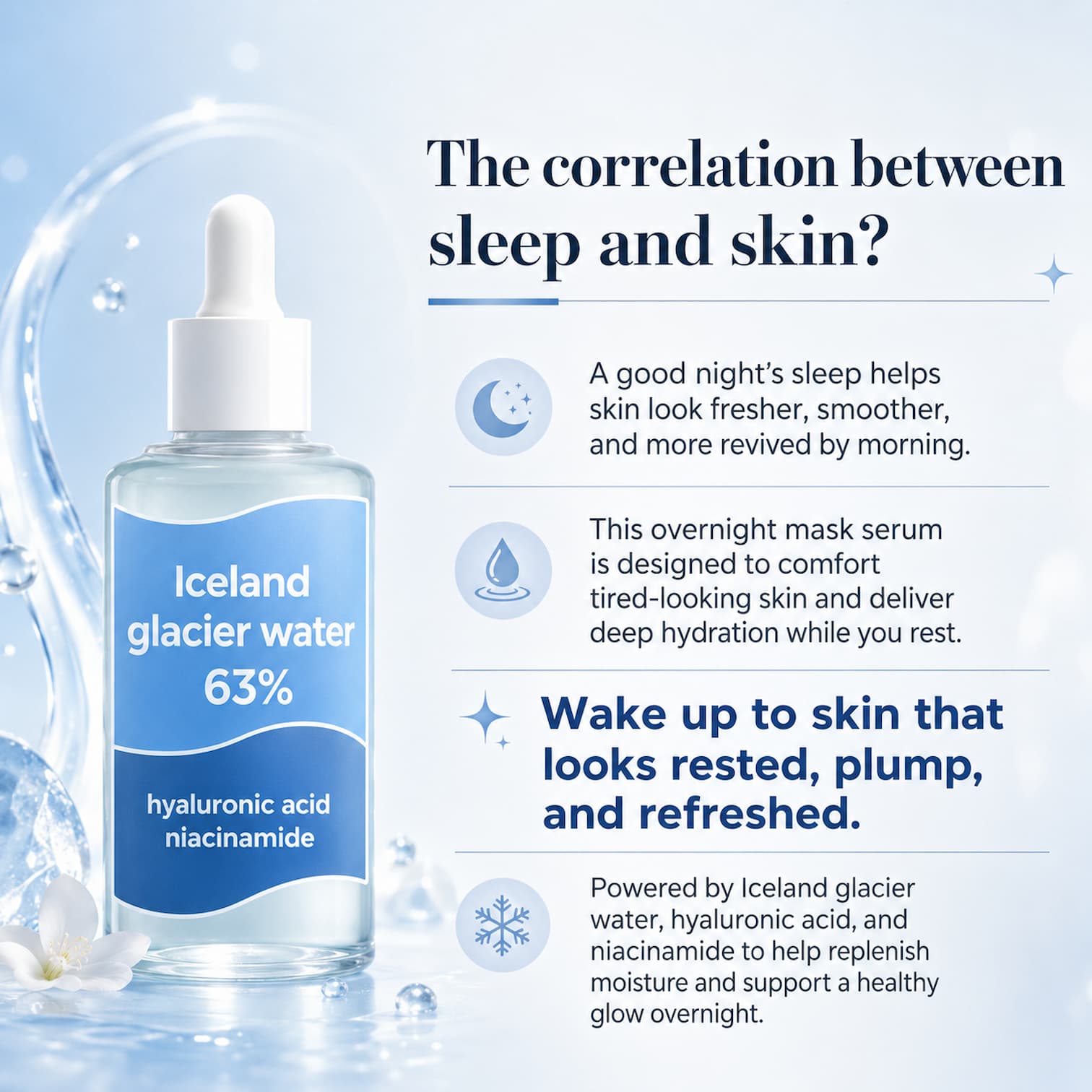 NUMBUZIN No.6 Deep Sleep Mask Serum 50ml - BelluBeauty