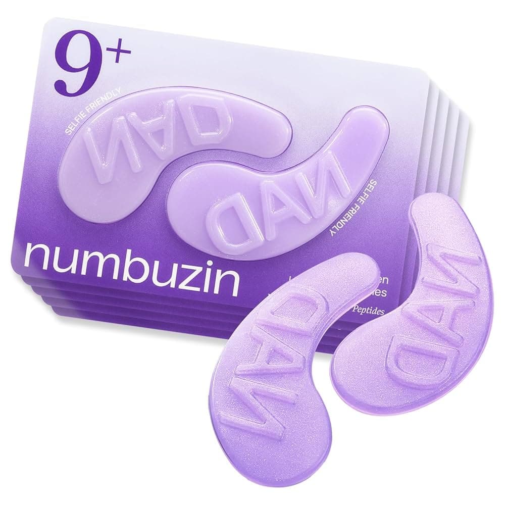 NUMBUZIN No.9 NAD+ Collagen Under Eye Patches 5ea - bellubeauty