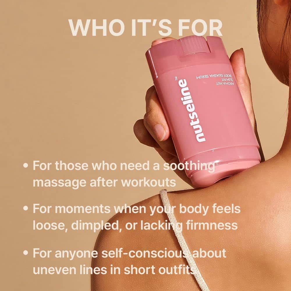 NUTSELINE Aroma Nut Slim Fit Body Guasha Serum 60ml - BelluBeauty