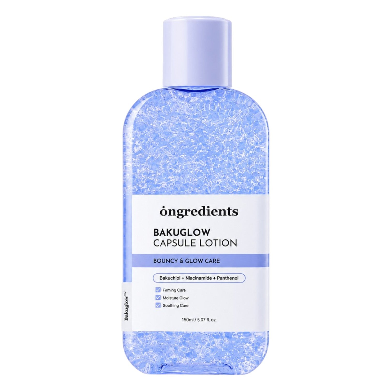 ONGREDIENTS Bakuglow Capsule Lotion 150ml - BelluBeauty