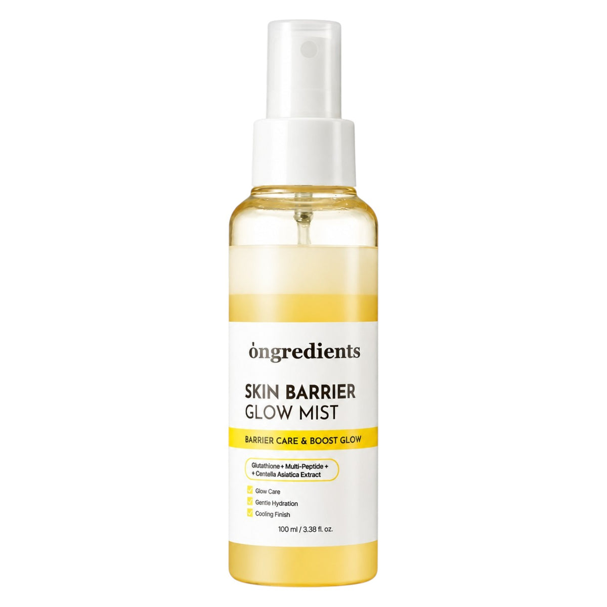 ONGREDIENTS Skin Barrier Glow Mist 100ml - BelluBeauty