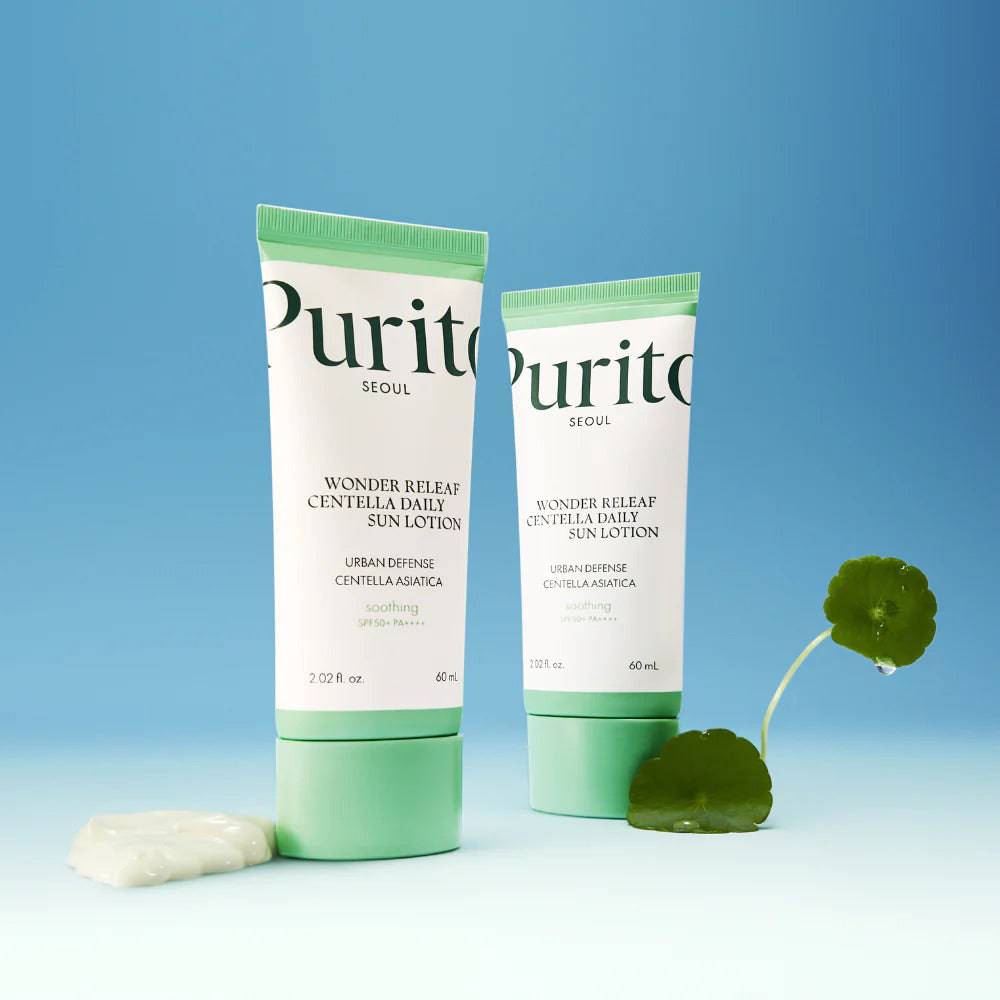 PURITO Seoul Wonder Releaf Centella Daily Sun Lotion 60ml SPF50+ - BelluBeauty