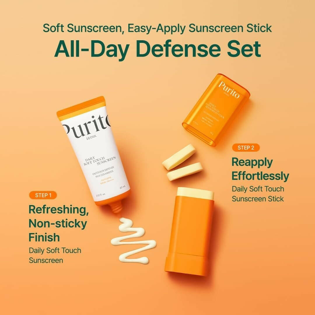 PURITO Seoul Daily Soft Touch Sunscreen 60ml SPF50+ PA++++ - bellubeauty