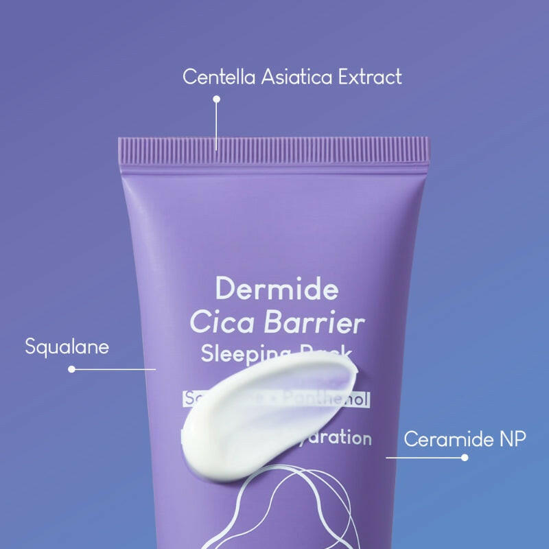 PURITO Seoul Dermide Cica Barrier Sleeping Pack 80ml - bellubeauty