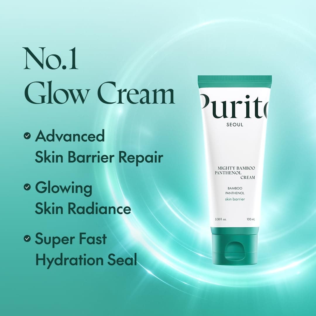 PURITO Seoul Mighty Bamboo Panthenol Cream 100ml - bellubeauty
