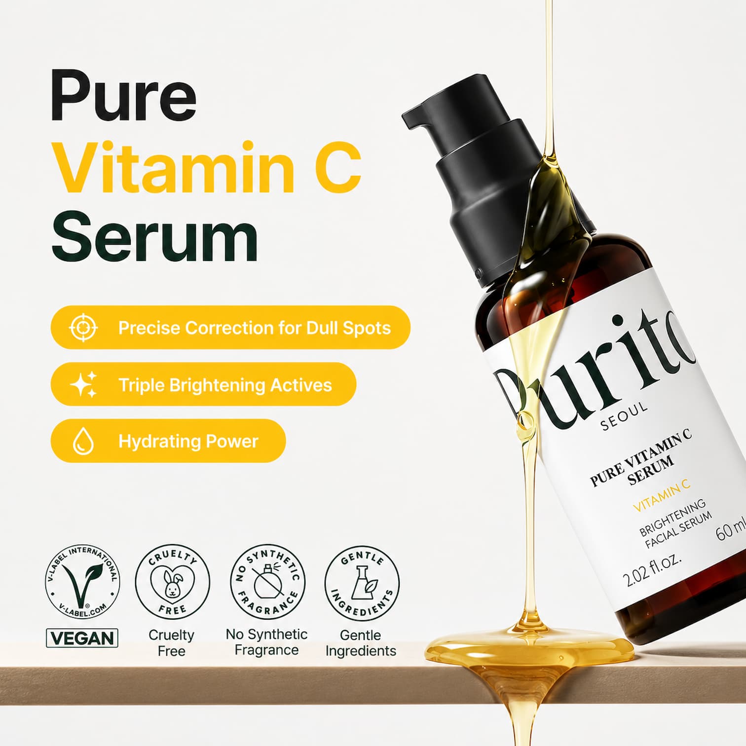 PURITO Seoul Pure Vitamin C Serum 60ml