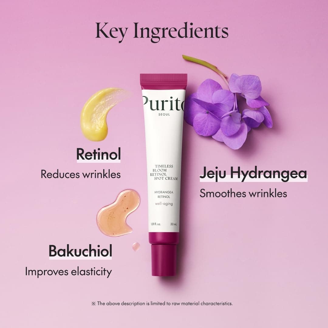 PURITO Seoul Timeless Volume Retinol Spot Cream 30ml - bellubeauty