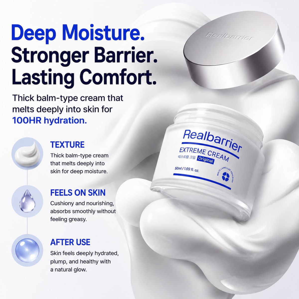 REAL BARRIER Extreme Cream 50ml - BelluBeauty