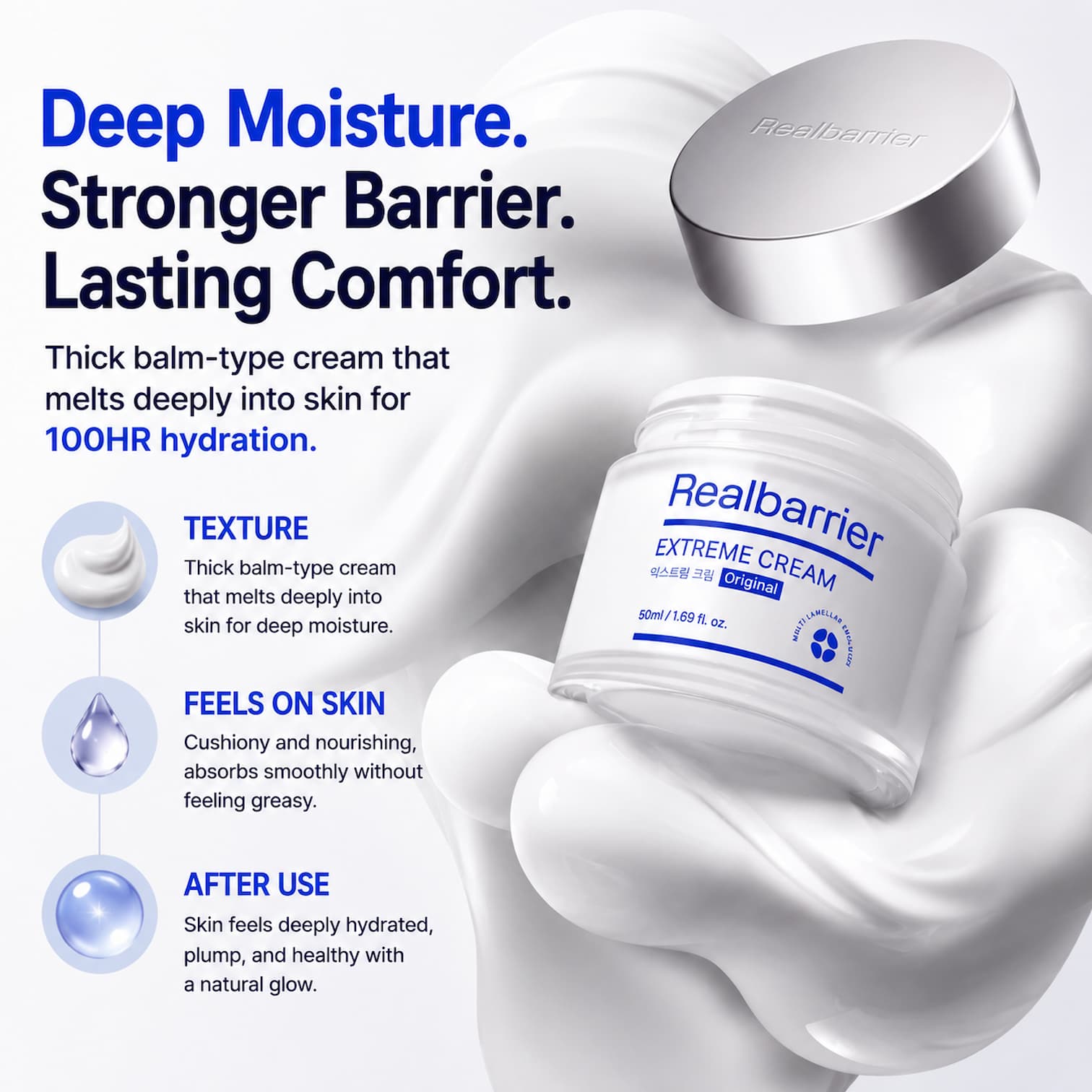 REAL BARRIER Extreme Cream 50ml - BelluBeauty