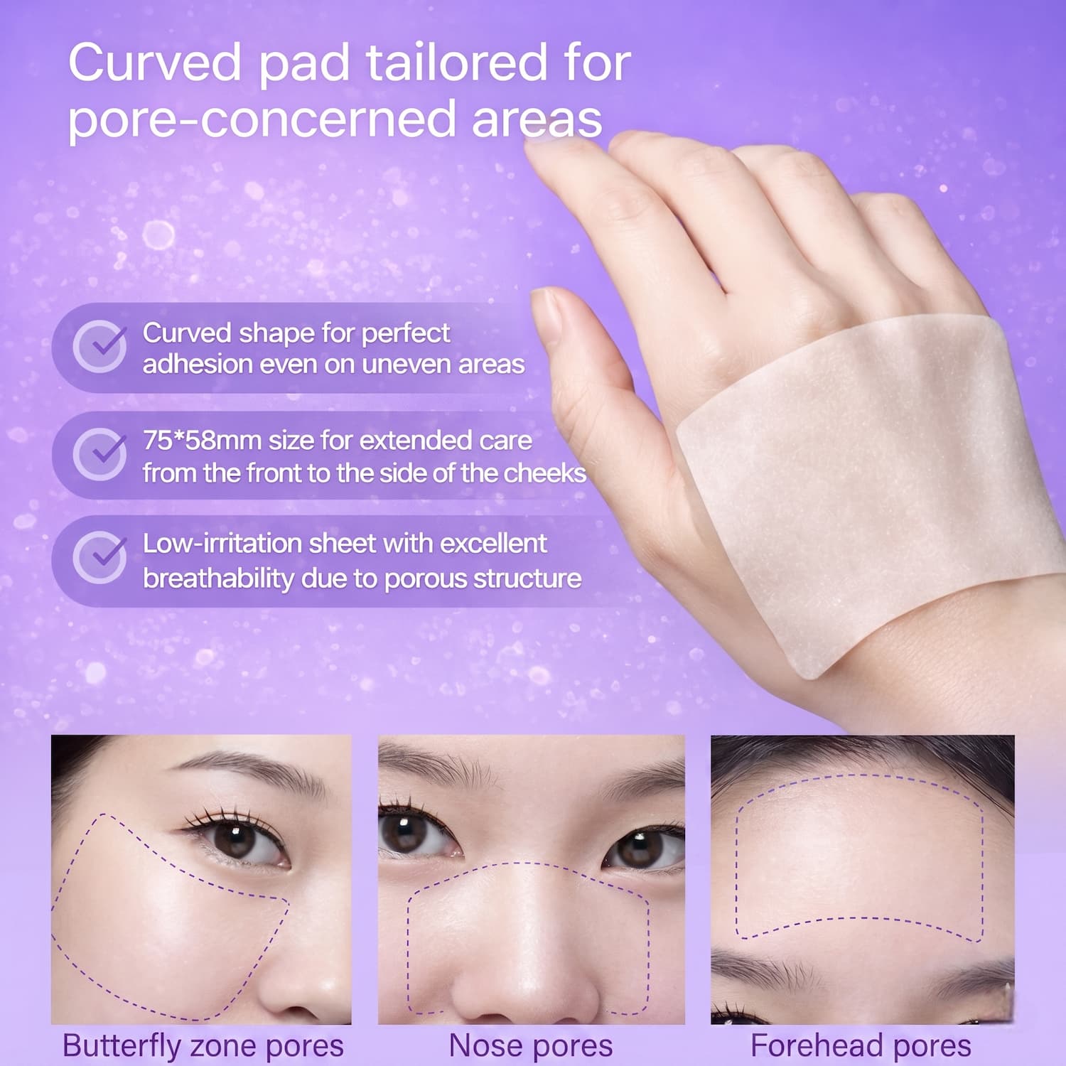 REJURAN Derma Healer Pore Tightening Toner Pad 60pcs - BelluBeauty