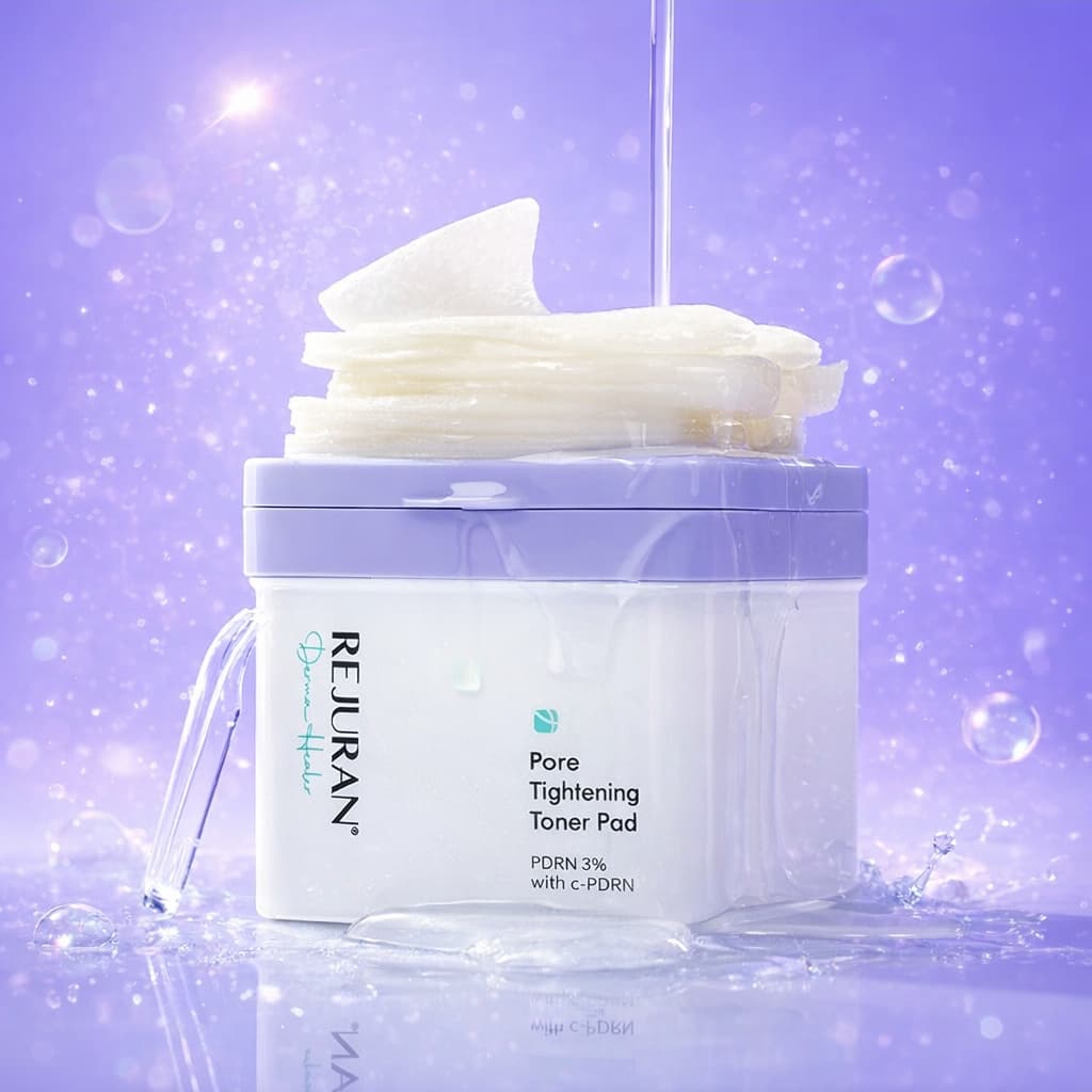 REJURAN Derma Healer Pore Tightening Toner Pad 60pcs - BelluBeauty