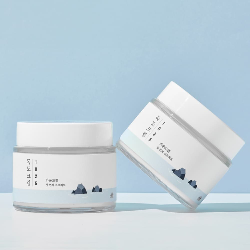 ROUND LAB 1025 Dokdo Cream 80ml - bellubeauty