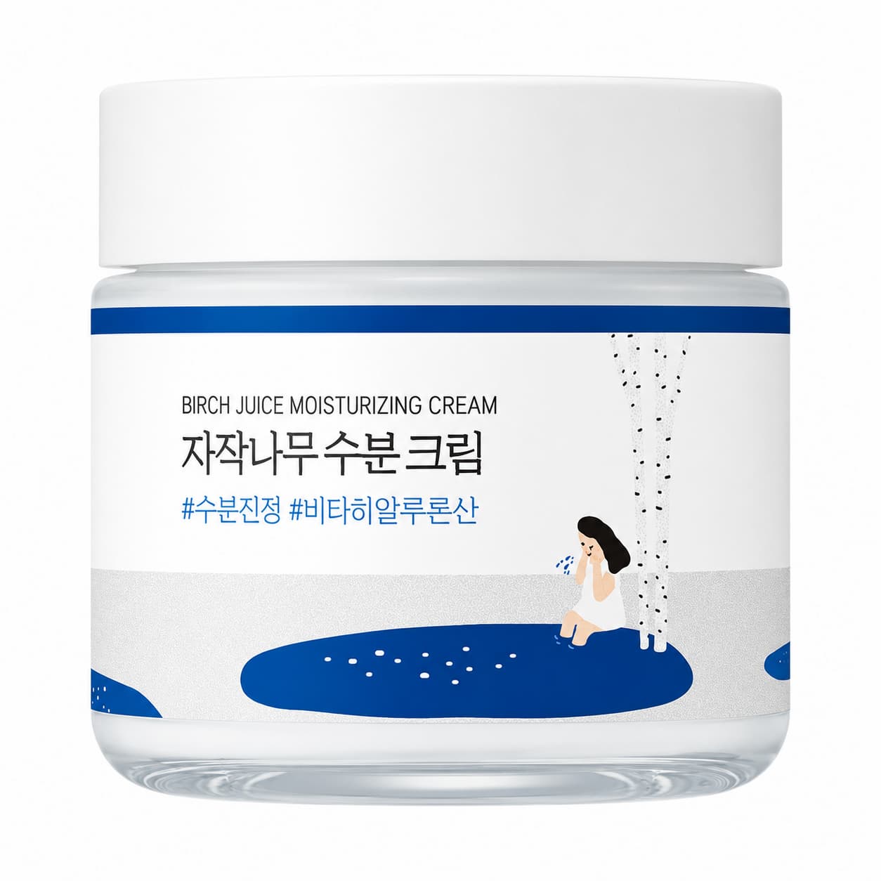 ROUND LAB Birch Juice Moisturizing Cream 80ml - BelluBeauty