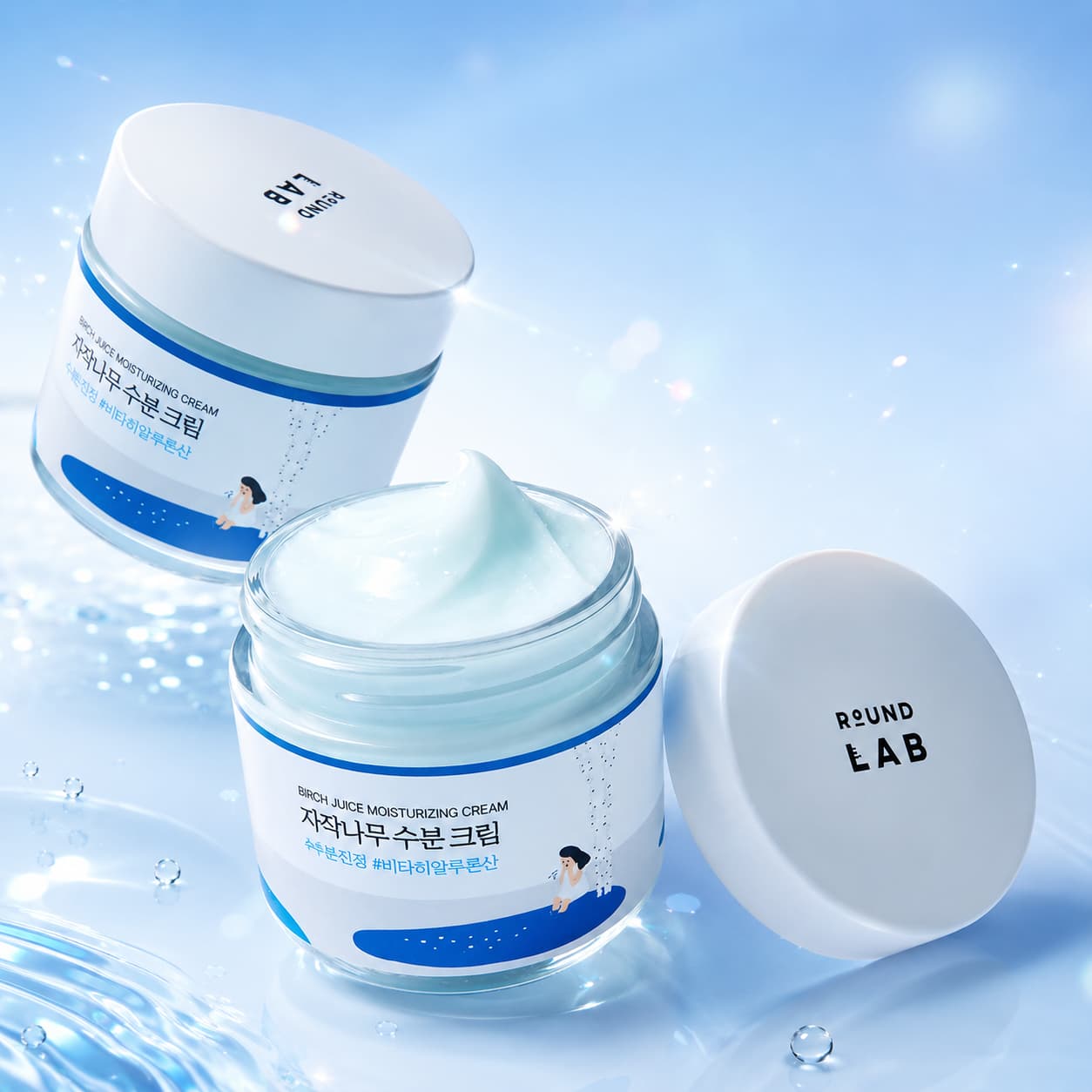 ROUND LAB Birch Juice Moisturizing Cream 80ml - BelluBeauty