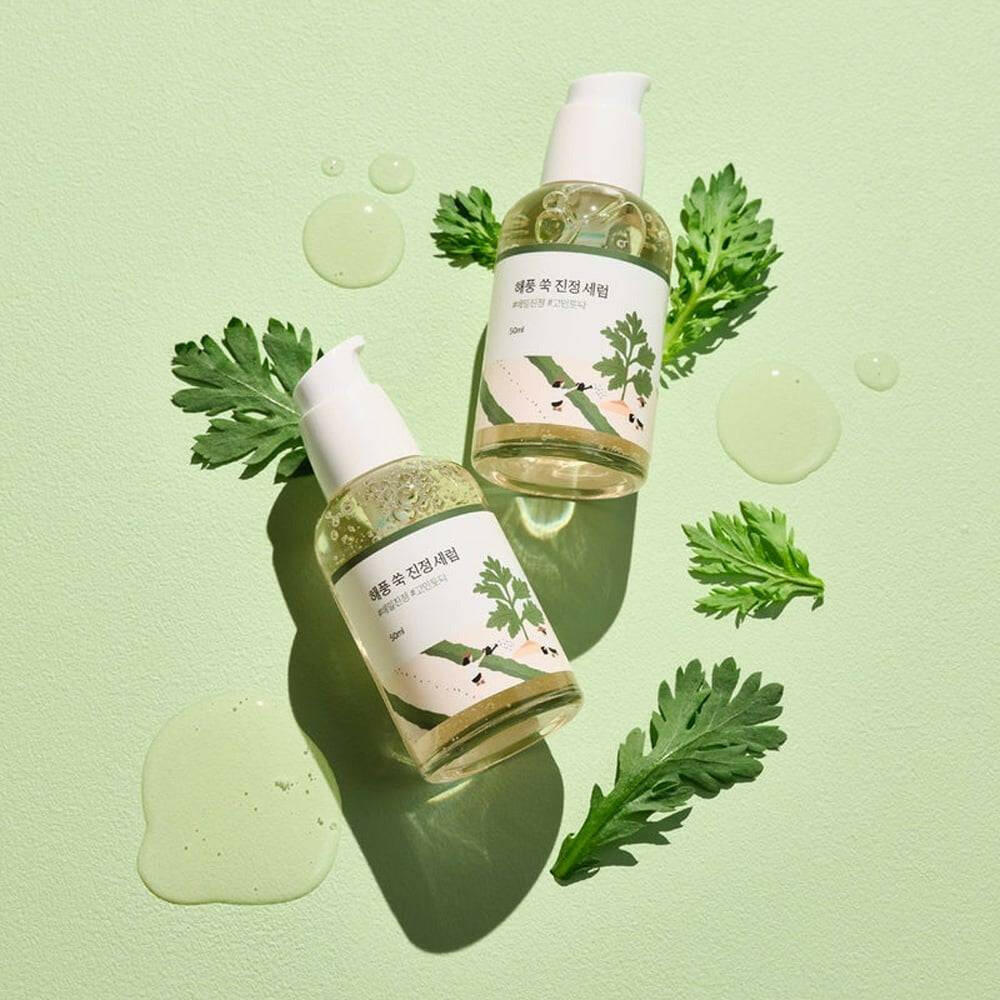 ROUND LAB Mugwort Calming Serum 50ml - bellubeauty