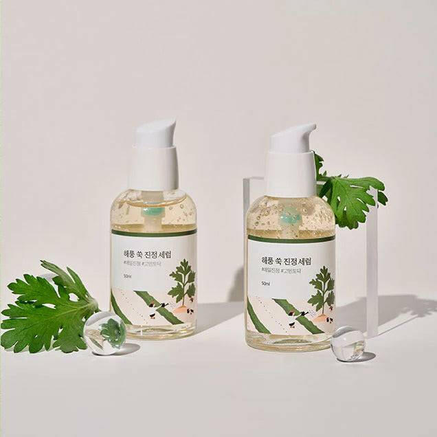 ROUND LAB Mugwort Calming Serum 50ml - bellubeauty