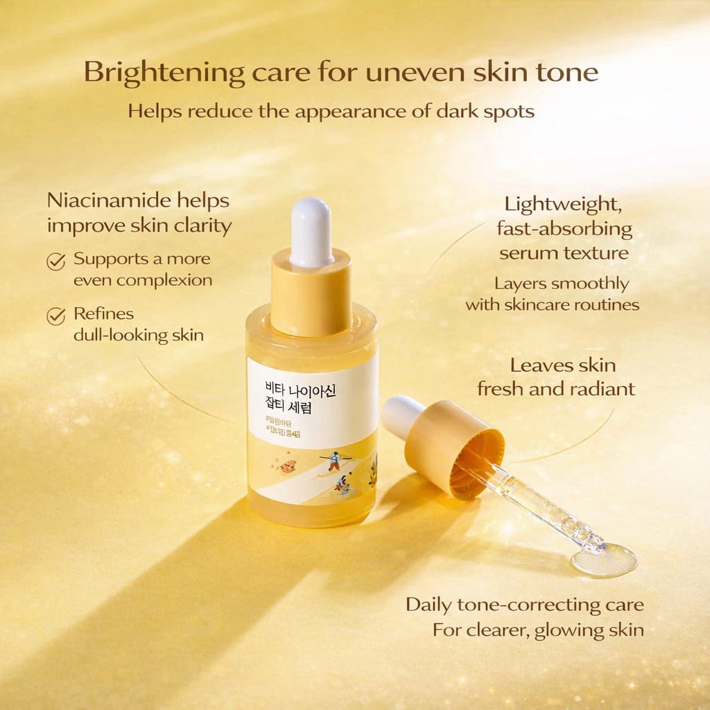 ROUND LAB Vita Niacinamide Dark Spot Serum 30ml - BelluBeauty