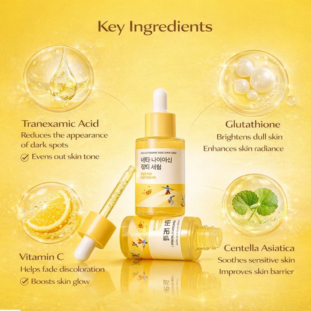 ROUND LAB Vita Niacinamide Dark Spot Serum 30ml - BelluBeauty