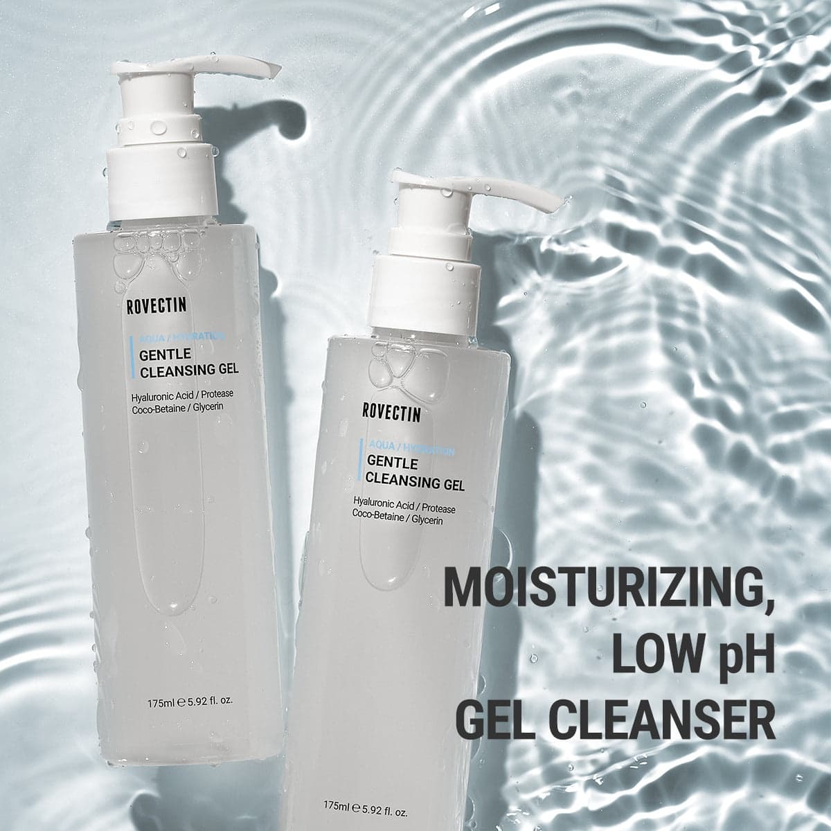 ROVECTIN Aqua Hydration Gentle Cleansing Gel 175ml - bellubeauty