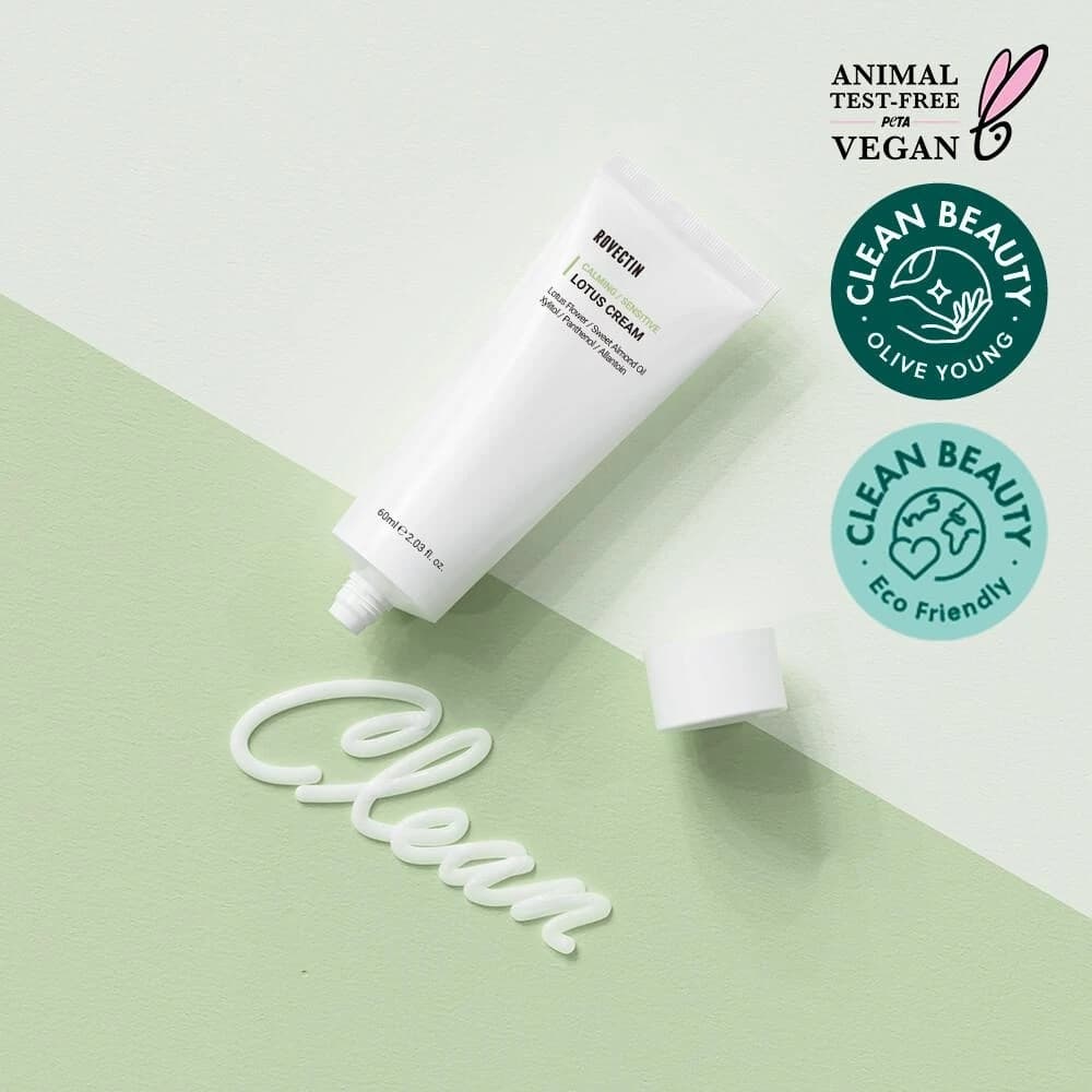 ROVECTIN Calming Sensitive Lotus Cream 60ml - bellubeauty