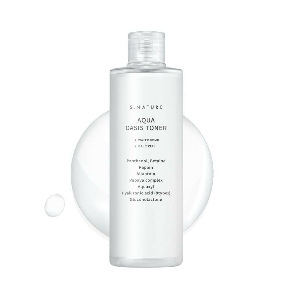 S.NATURE Aqua Oasis Toner 300ml - bellubeauty