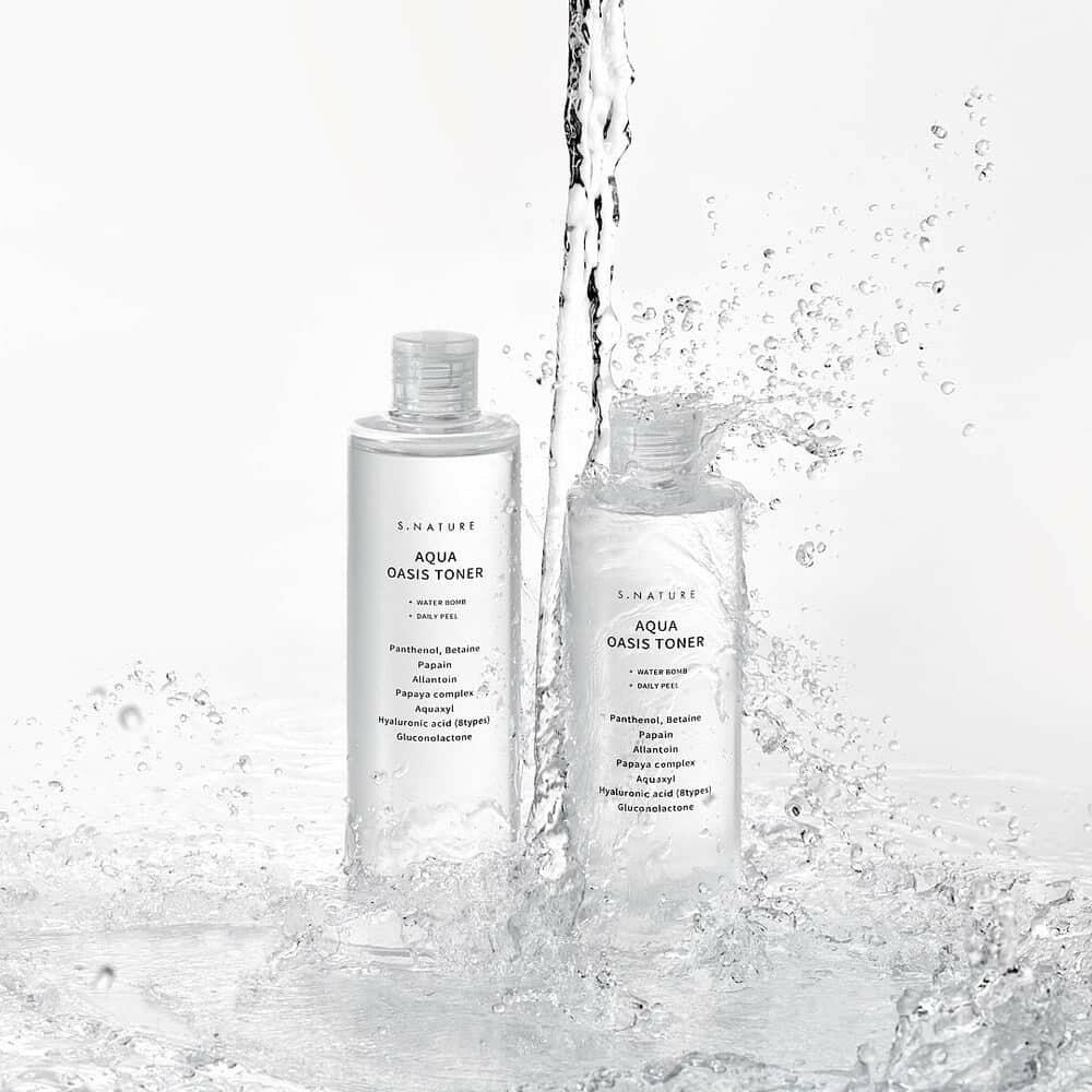 S.NATURE Aqua Oasis Toner 300ml - bellubeauty