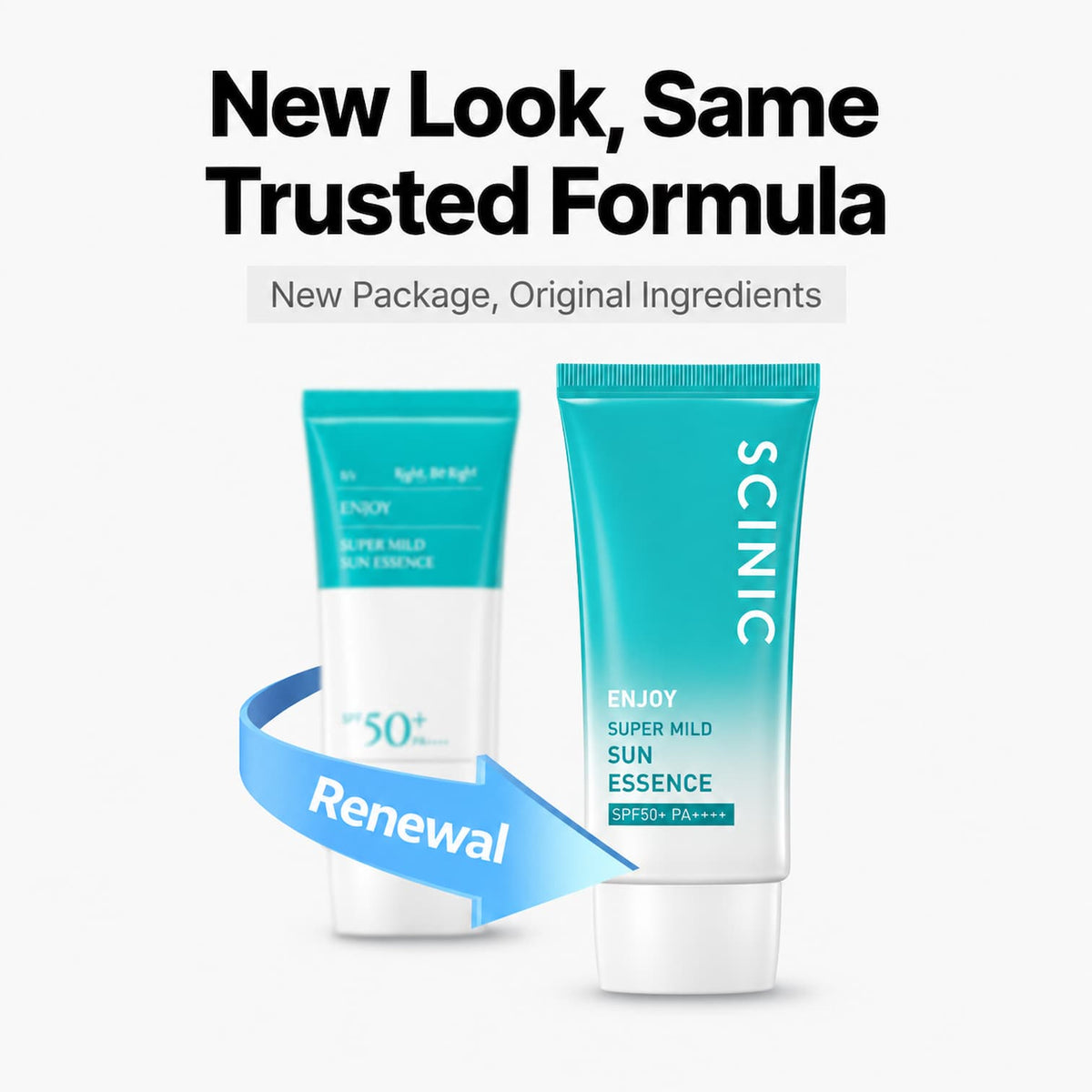 SCINIC Enjoy Super Mild Sun Essence 50ml SPF50+ - BelluBeauty