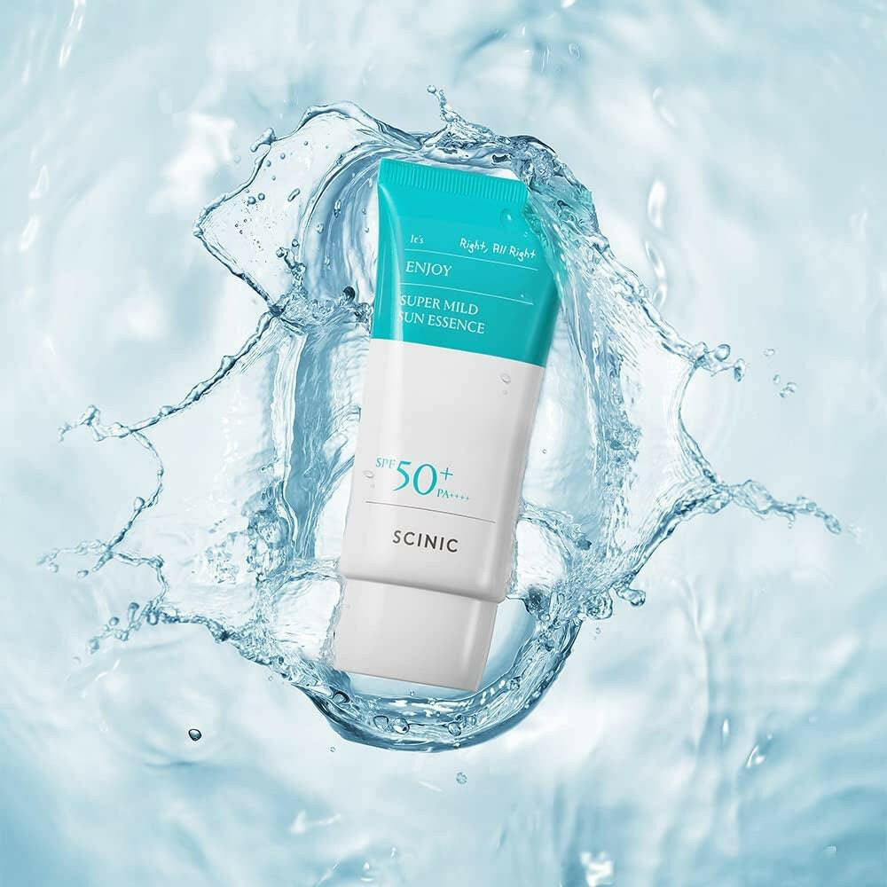 SCINIC Enjoy Super Mild Sun Essence 50ml SPF50+ - bellubeauty