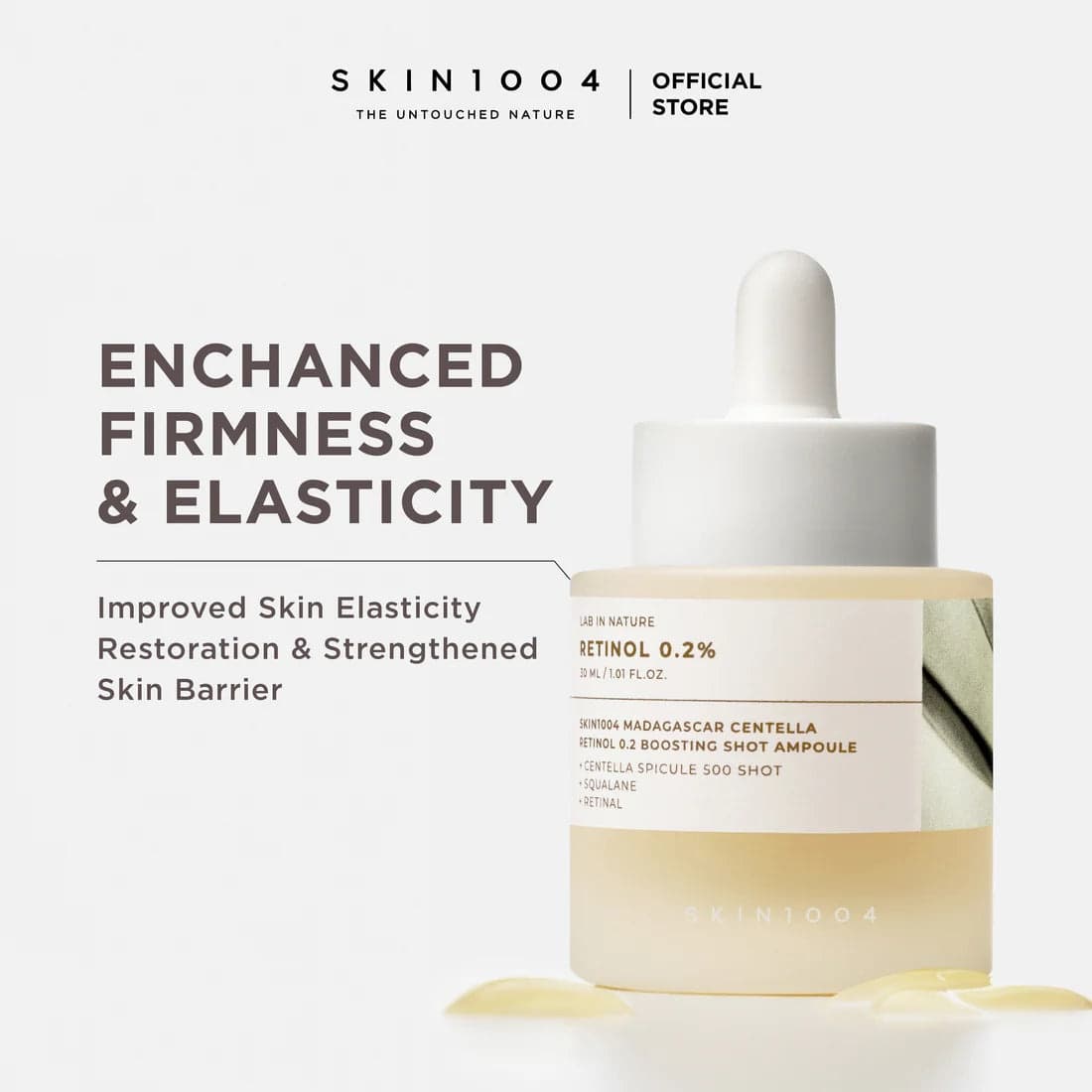 SKIN1004 Madagascar Centella Retinol 0.2 Boosting Shot Ampoule 30ml - bellubeauty