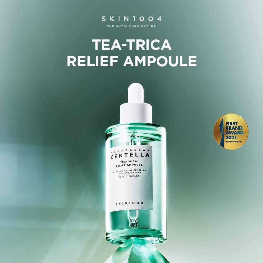SKIN1004 Madagascar Centella Tea-Trica Relief Ampoule 100ml - bellubeauty