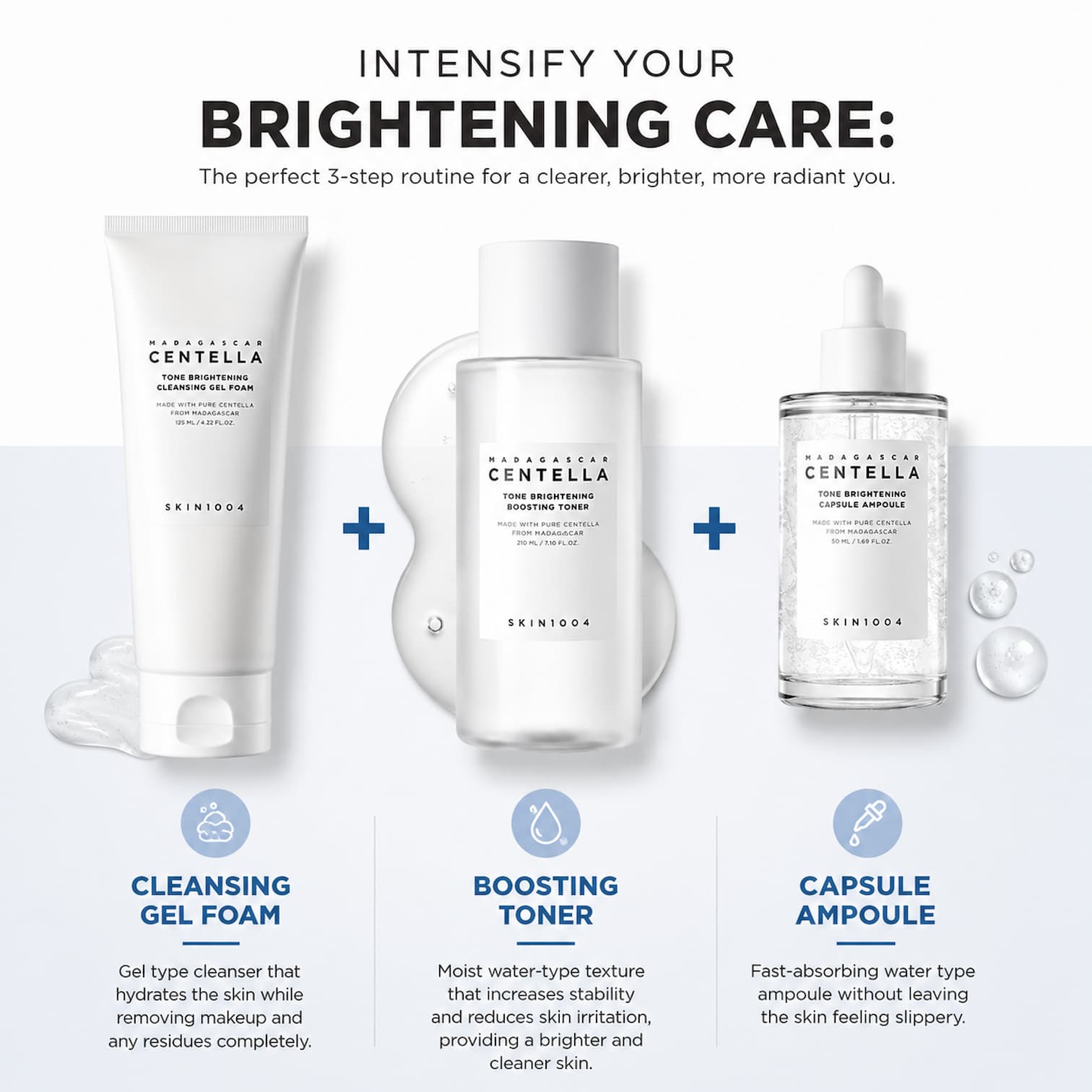 SKIN1004 Madagascar Centella Tone Brightening Capsule Ampoule 50ml - BelluBeauty