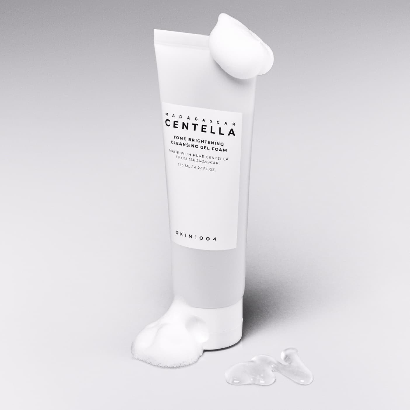 SKIN1004 Madagascar Centella Tone Brightening Cleansing Gel Foam 125ml - bellubeauty