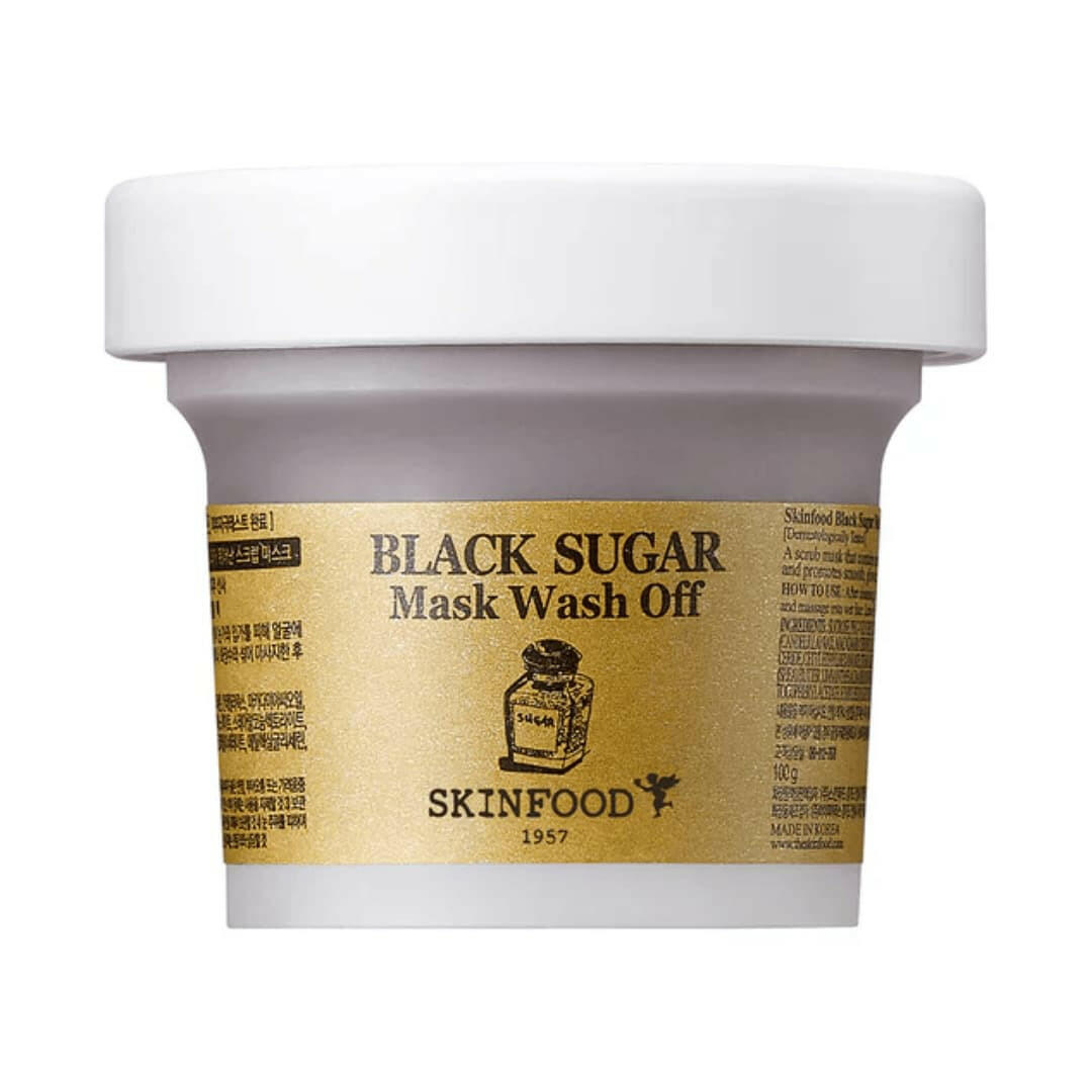 SKINFOOD Black Sugar Mask Wash Off 120g - bellubeauty