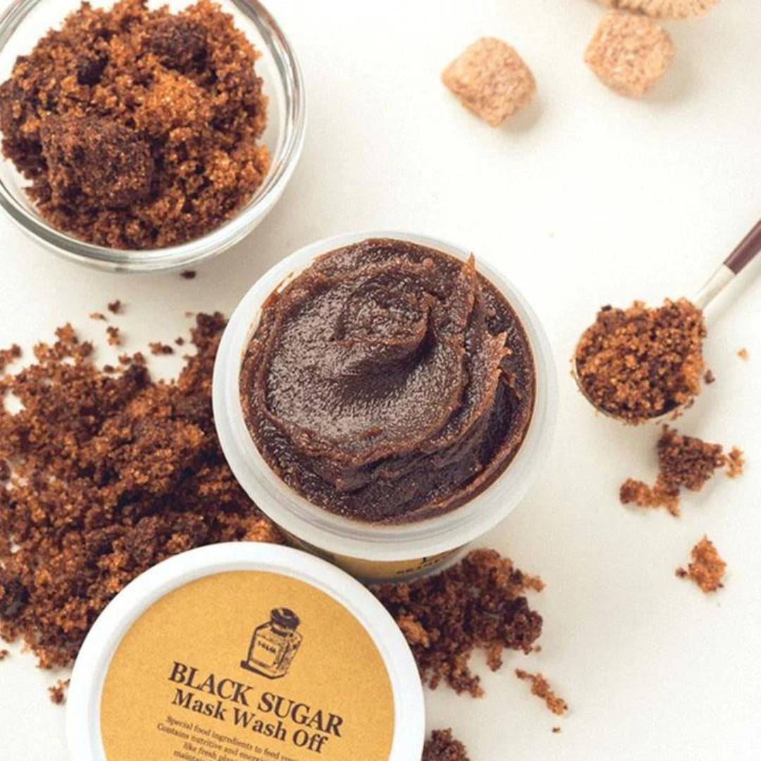 SKINFOOD Black Sugar Mask Wash Off 120g - BelluBeauty