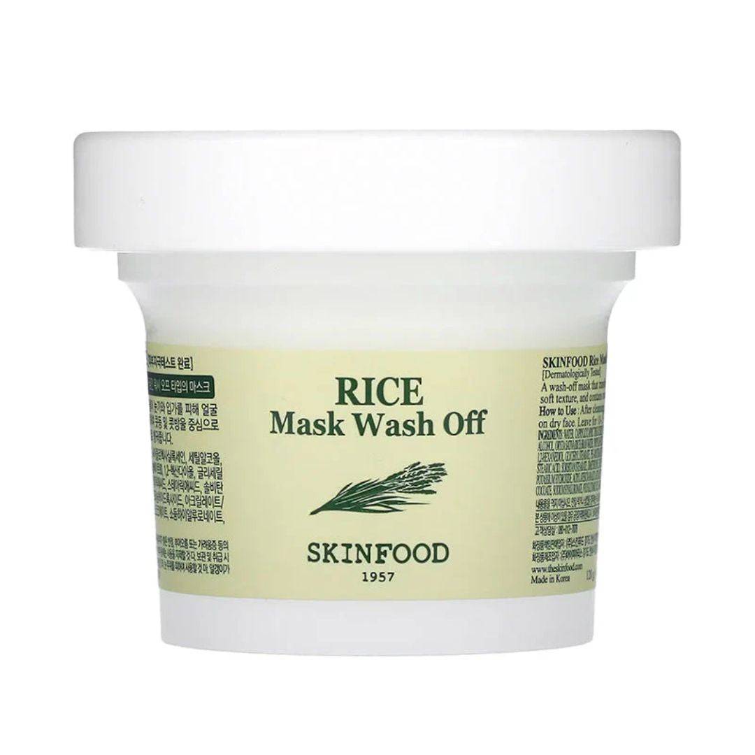 SKINFOOD Rice Mask Wash Off 120g - BelluBeauty