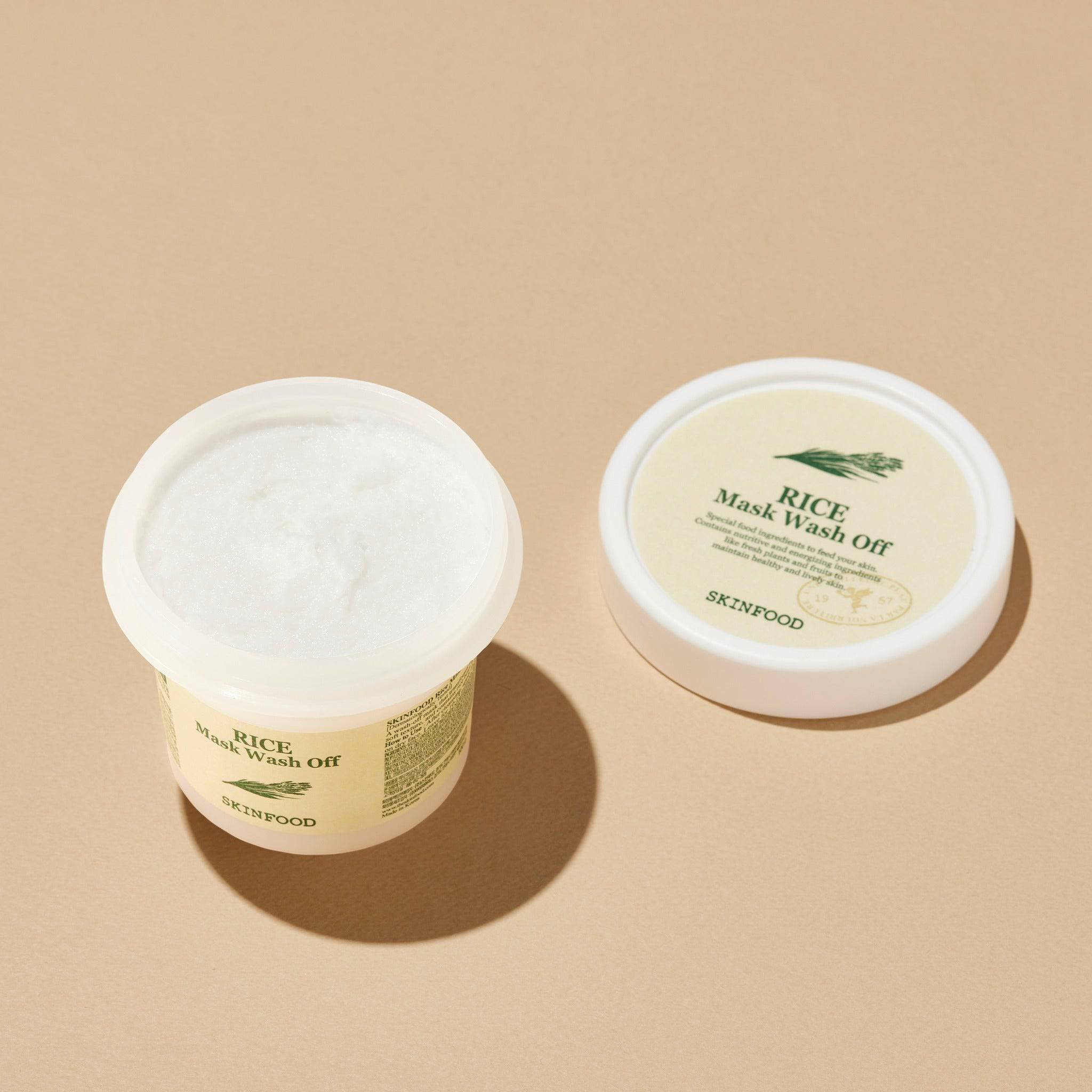 SKINFOOD Rice Mask Wash Off 120g - BelluBeauty