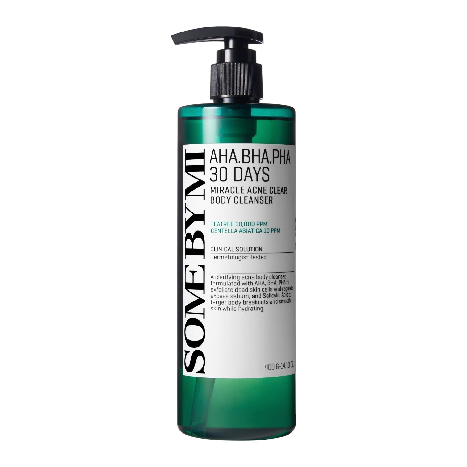 SOME BY MI AHA BHA PHA 30 Days Miracle Acne Clear Body Cleanser 400g - BelluBeauty