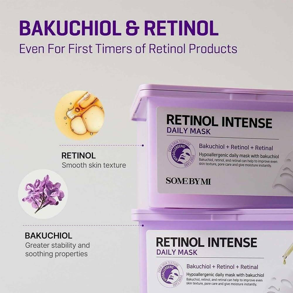 SOME BY MI Retinol Intense Daily Mask 30pcs - bellubeauty