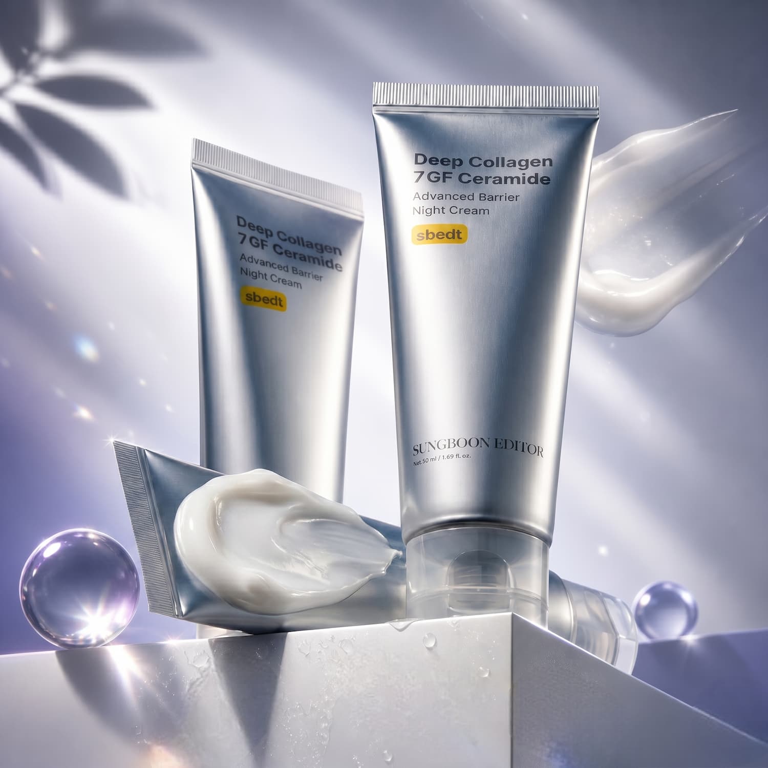 SUNGBOON EDITOR Deep Collagen 7GF Ceramide Advanced Barrier Night Cream 50ml - BelluBeauty