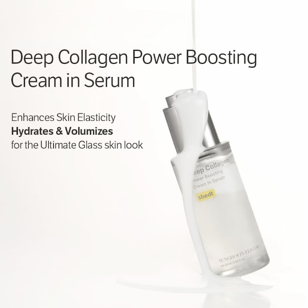 SUNGBOON EDITOR Deep Collagen Power Boosting Cream In Serum 30ml - BelluBeauty